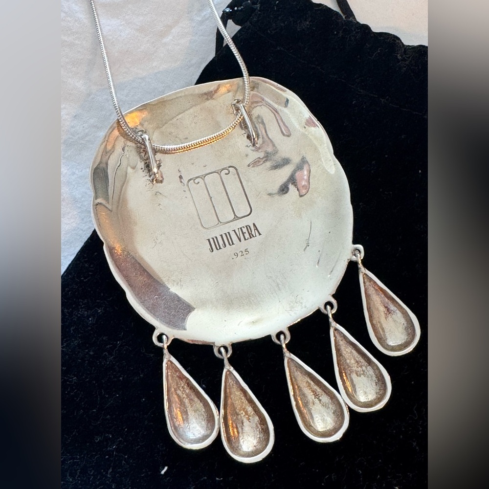 Petra Shell Necklace In Solid Sterling Silver - image 5